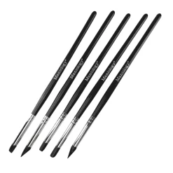 5pc Silicone Nail Art Tools