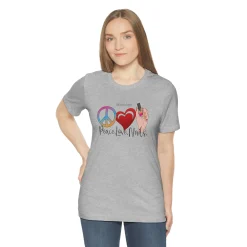 Peace - Love - Nails - Short Sleeve T-shirt