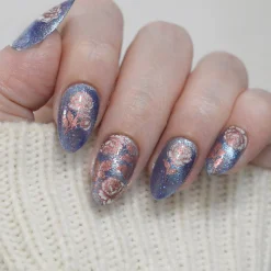 Peony Petals (M665) - Nail Stamping Plate