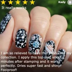 Perfect Duo - Smudge Free Top Coat + Sticky Base Coat 2pc Set