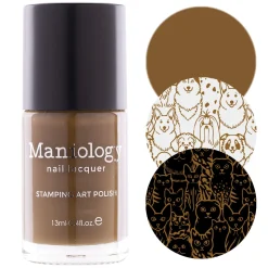 Perfect Trio: 3 Piece Caramel Delight Stamping Polish Collection