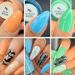 Perfect Trio: 3 Piece Cotton Candy Stamping Polish Collection