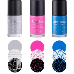 Perfect Trio: 3 Piece Daydreams Stamping Polish Collection