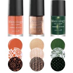 Perfect Trio: 3-Piece Desert Dwellers Nail Stamping Polish Set