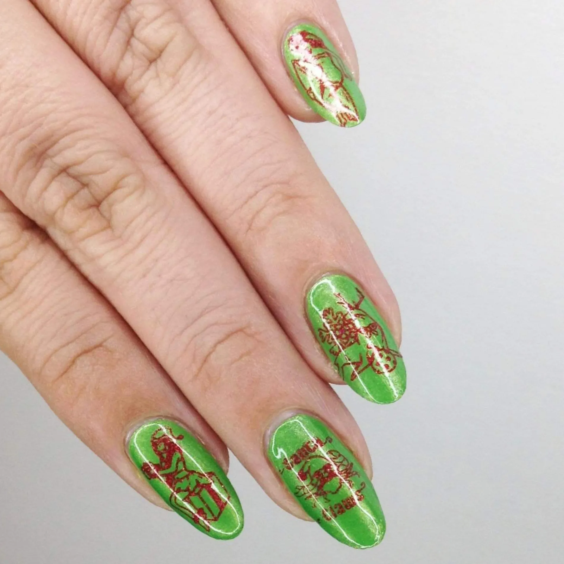 Perfect Trio: 3-Piece Fireplace Nail Stamping Polish Set