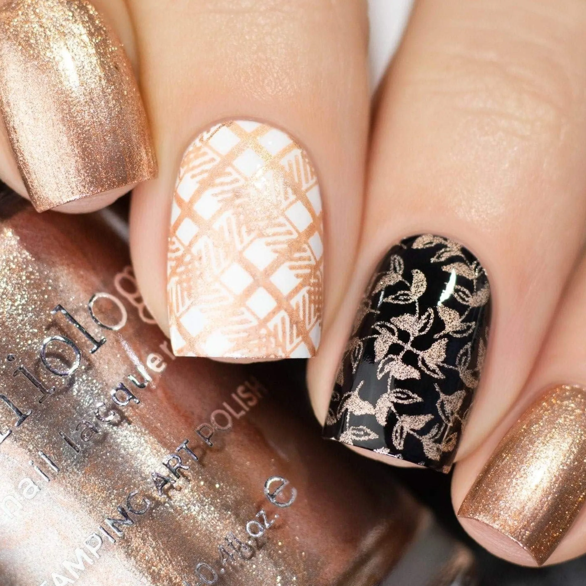 Perfect Trio: 3-Piece Fireplace Nail Stamping Polish Set