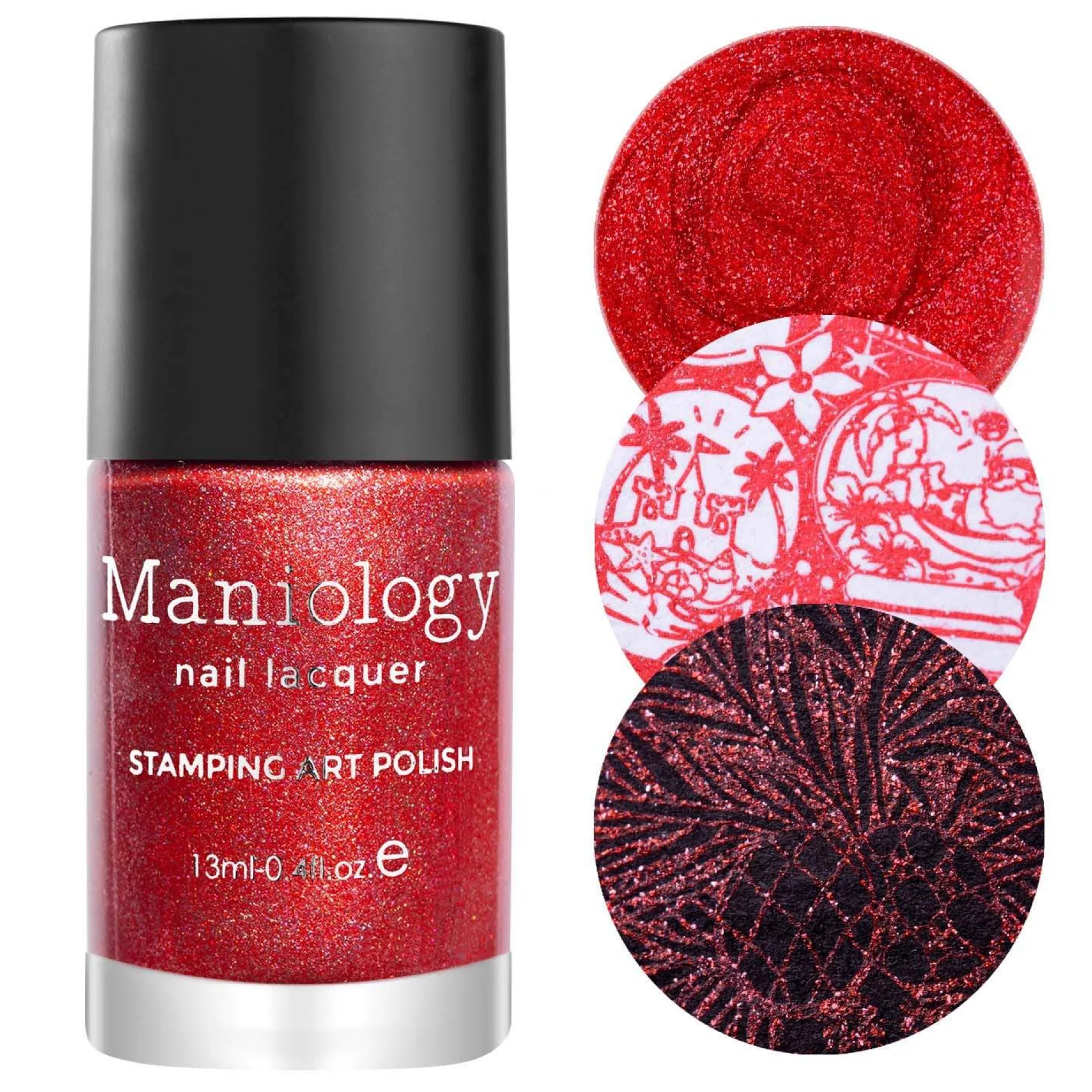 Perfect Trio: 3-Piece Fireplace Nail Stamping Polish Set