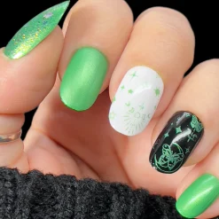 Perfect Trio: 3 Piece Garden Glow Stamping Polish Collection