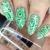 Perfect Trio: 3-Piece Lucky Clover Nail Stamping Polish Set