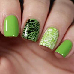 Perfect Trio: 3-Piece Lucky Clover Nail Stamping Polish Set