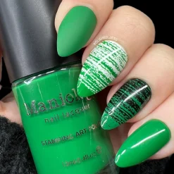 Perfect Trio: 3-Piece Lucky Clover Nail Stamping Polish Set