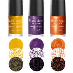 Perfect Trio: 3-Piece Morocco Sunset Nail Stamping Polish Set