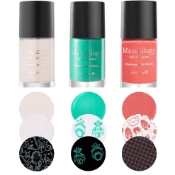 Perfect Trio: 3-Piece Spring Break Nail Stamping Polish Set