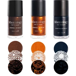 Perfect Trio: 3 Piece Woodland Whispers Stamping Polish Collection