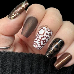 Perfect Trio: 3 Piece Woodland Whispers Stamping Polish Collection