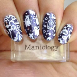Phantom (B304) - Purple Shimmer Stamping Polish