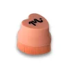 Pink Heart-Shaped Dusting Nail Brush