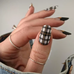 Plaid Perfection: Nail Stamping Starter Kit