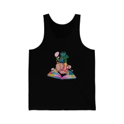 Plants, Books and Nails - Jersey Tank Top