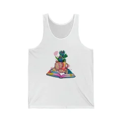 Plants, Books and Nails - Jersey Tank Top