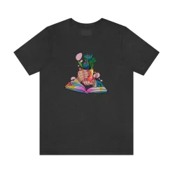 Plants, Books and Nails - Short Sleeve T-shirt