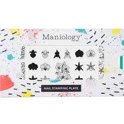 Poised Petals (M606) - Nail Stamping Plate