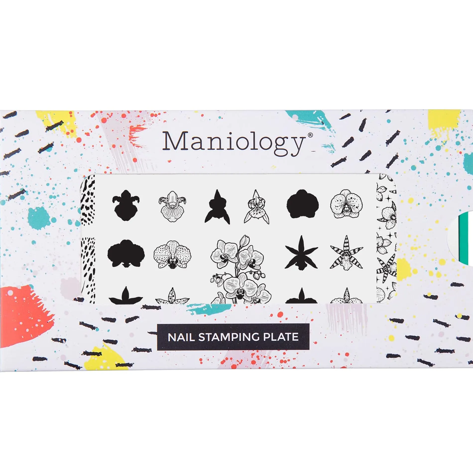 Poised Petals (M606) - Nail Stamping Plate