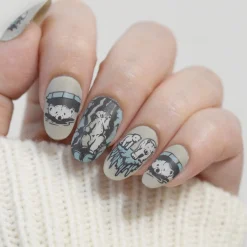 Polar Bears (M537) - Nail Stamping Plate