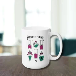 Potions & Polish Ceramic Coffee Mug 15oz