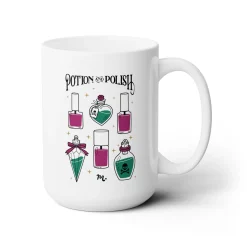 Potions & Polish Ceramic Coffee Mug 15oz
