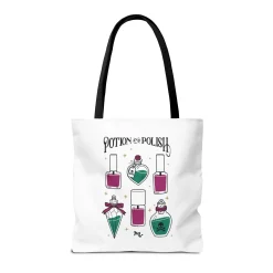 Potions & Polish Tote Bag