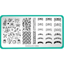 Pot of Gold (M355) - Nail Stamping Plate
