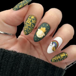 Pot of Gold (M355) - Nail Stamping Plate