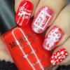 Pout (B539) - Bright Orange Red Stamping Polish