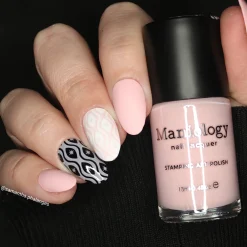 Powder Puff (B547) - Cream Pink Stamping Polish