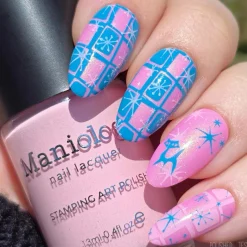 Powder Puff (B547) - Cream Pink Stamping Polish