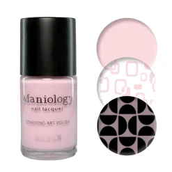 Powder Puff (B547) - Cream Pink Stamping Polish