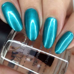 Prana (B397) - Metallic Teal Stamping Polish