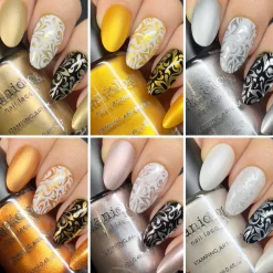 Precious Metals: 6-Piece Metallic Stamping Polish Set