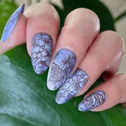 Pretty Petals (M571) - Nail Stamping Plate