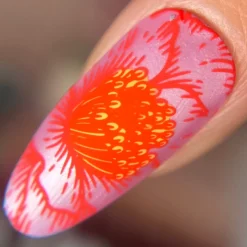 Pretty Petals (M571) - Nail Stamping Plate