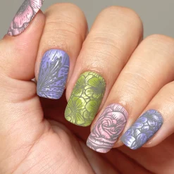 Pretty Petals (M571) - Nail Stamping Plate