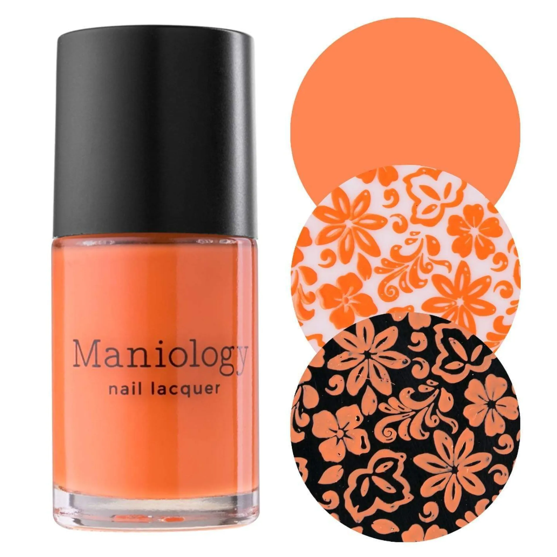 Pumpkin Head (B254) - Orange Cream Stamping Polish