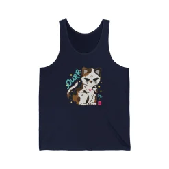 PURR Cat & Nails - Jersey Tank Top