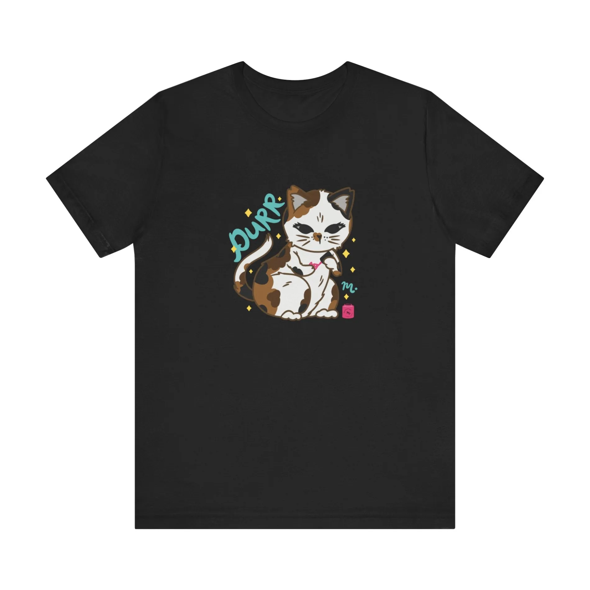 PURR Cat & Nails - Short Sleeve T-shirt