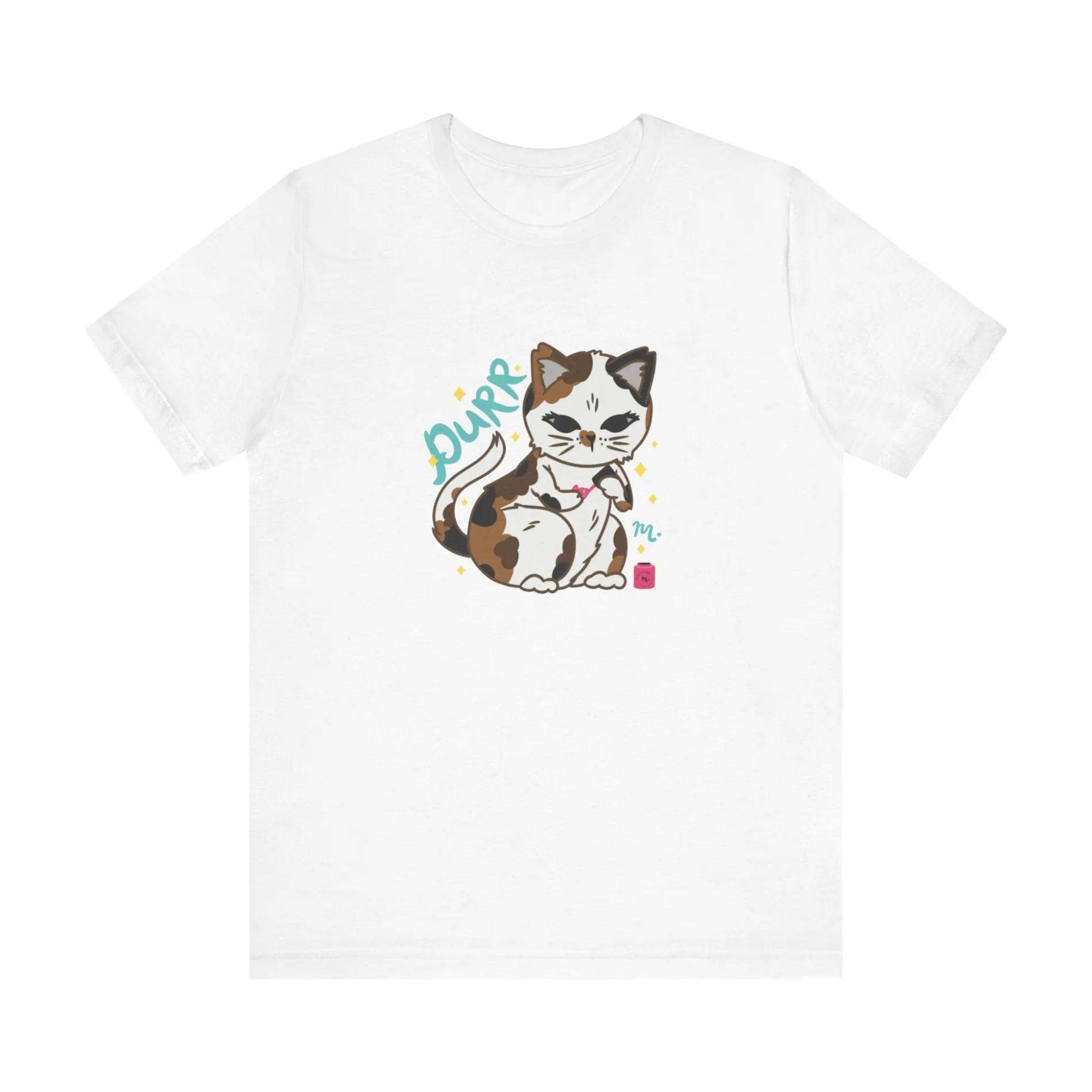PURR Cat & Nails - Short Sleeve T-shirt