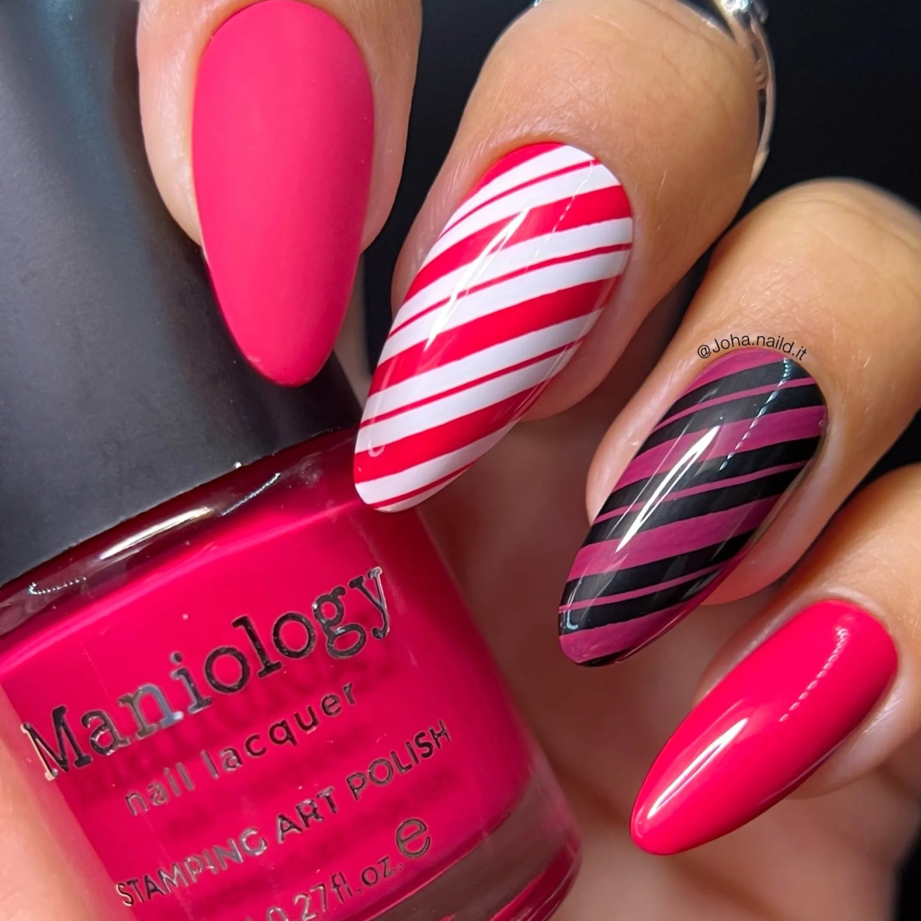 Quasar (B159) Candy Apple Red Stamping Polish
