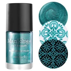 Rainbow Metallic: 6-Piece Metallic Stamping Polish Set