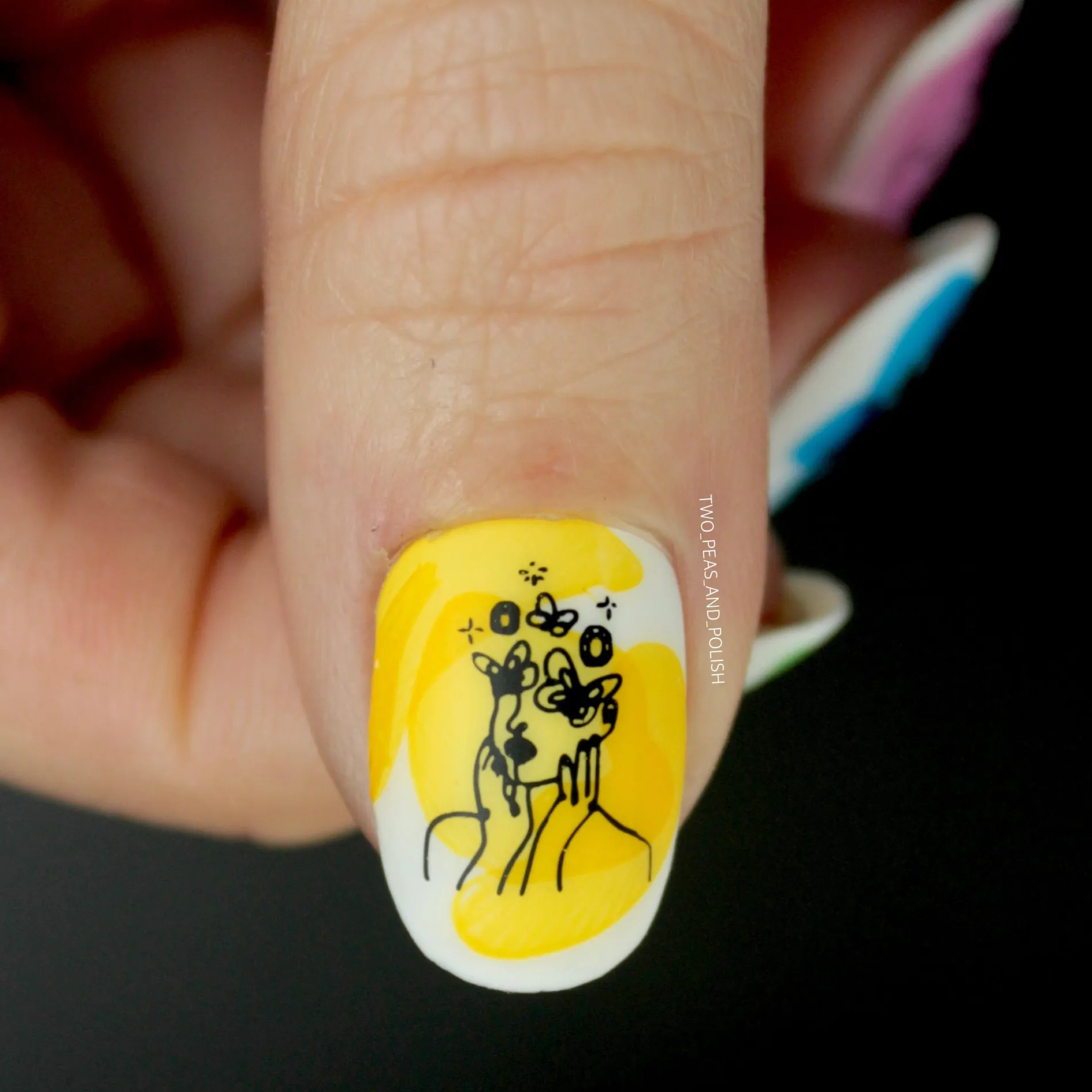 Rainbow Splash: 6-Piece Sheer Tint Stamping Polish Set