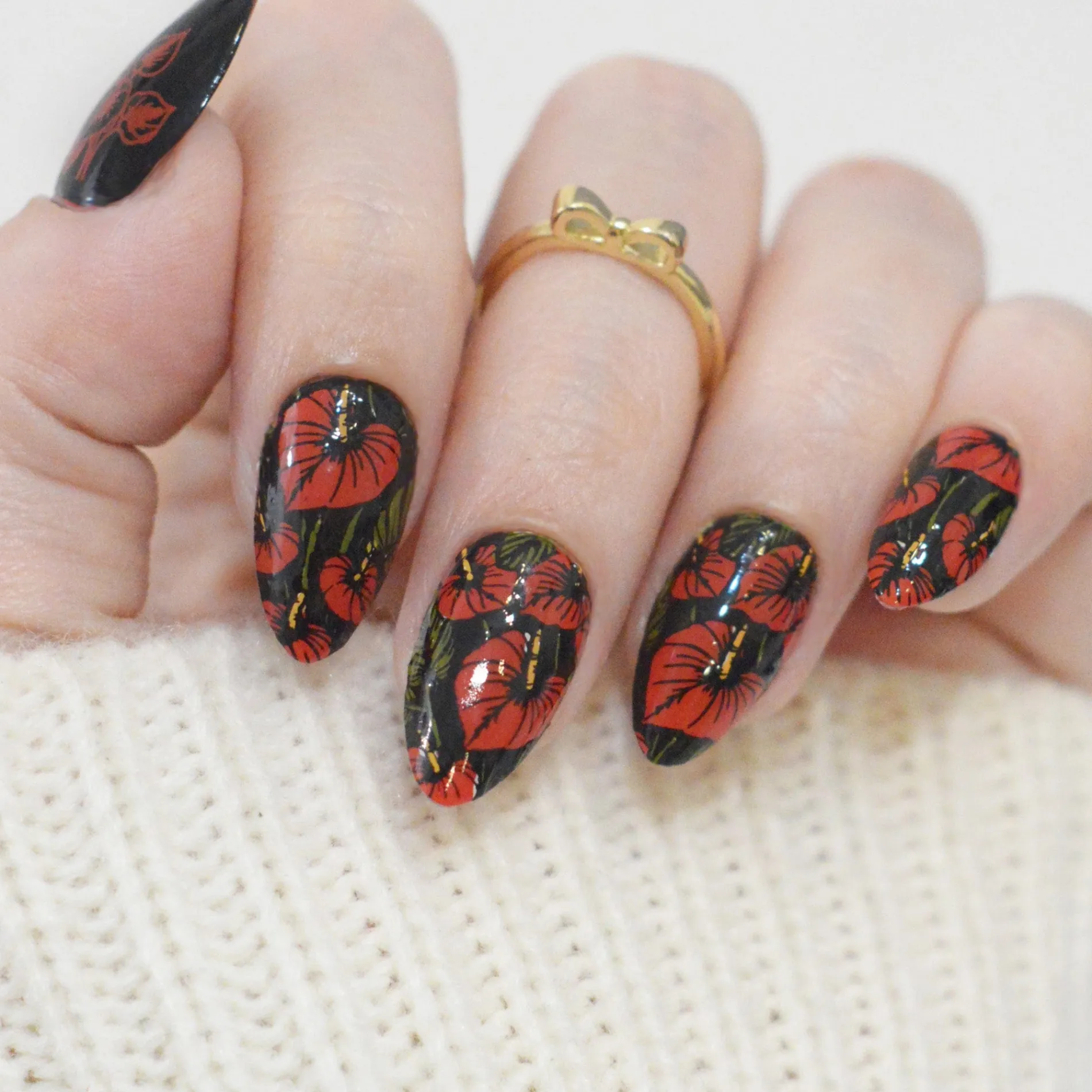 Rainforest Blooms (M612) - Nail Stamping Plate